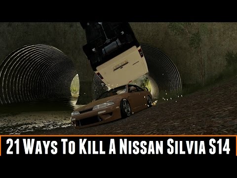 21 WAYS TO KILL A NISSAN SILVIA S14 !!!! (Forza Horizon 3)