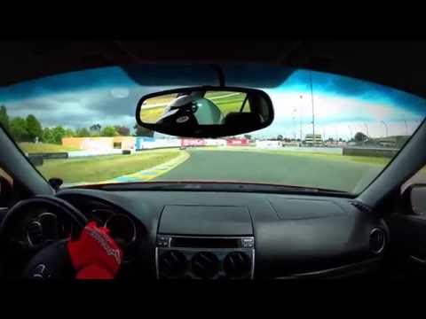 Mazdaspeed 6 NASA NorCa TIme Trial Session Chasing BMW M3 around Sonoma Raceway!