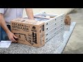 Miniatura vídeo do produto Escada Articulada Multifuncional 4 x 4 em Alumínio com 16 Degraus - Botafogo - ESC0293 - Unitário