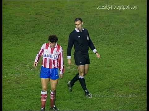 LaLiga 1990 91 J14 Cadiz 0 1 Atletico IA 1080p 50fps CAT TV3 bozsik54