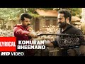 Komuram Bheemano Lyrical Video (Malayalam) - RRR | NTR, Ram Charan | Maragadhamani | SS Rajamouli
