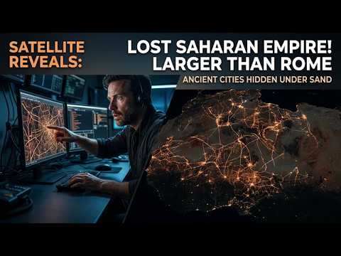 Satellites Revealed a Lost Empire Buried Beneath the Sahara Desert #ancient #discovery