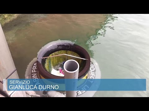 Genova, al Porto Antico l'aspirapolvere per i rifiuti in mare