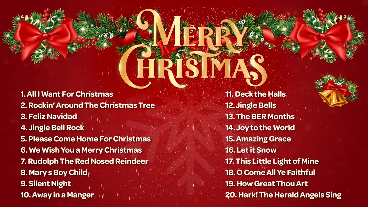 Top 100 Christmas Songs of All Time 🎄 Best Christmas Music Playlist