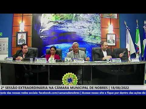 2° Sessão Extraordinária 18/08/2022