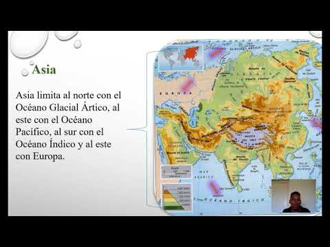 Características geográficas de los continentes