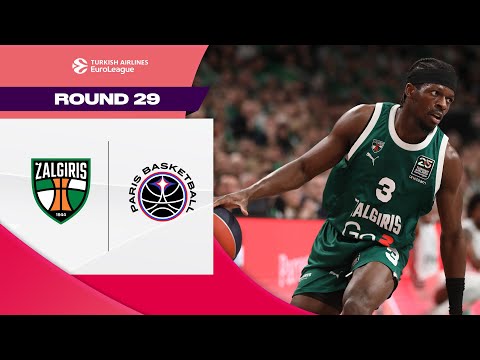 Francisco’s Jumper Seals the Win | Zalgiris – Paris | BASKETBALL HIGHLIGHTS R29 2024-25