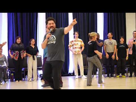 John Lindo danced with Cindy Dauss "Legends Show" Trilogy 2025