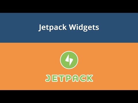 JetPack WordPress Plugin Tutorial Lesson 10 Jetpack Widgets