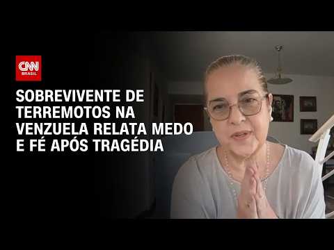 “Peço a Deus para viver um dia de cada vez”, diz brasileira sobrevivente de terremoto na Venezuela |