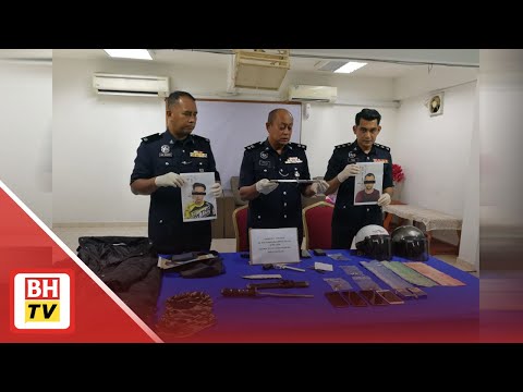 2 perompak bersenjata ditahan