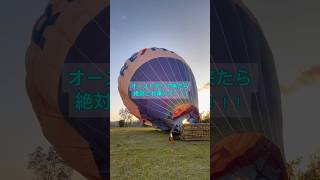 Hot air balloon に乗ってきたよ🎈 シェフで永住権目指してるオーストラリア在住6年目🇦🇺🧑🏾‍🍳#オーストラリア #オーストラリア在住 #ゴールドコースト