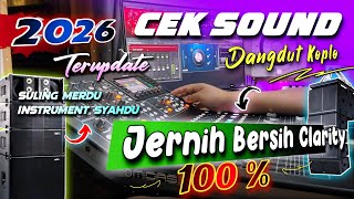 Download lagu CEK SOUND DANGDUT KOPLO BASS GLERR TERBARU 2026 | SULING MERDU INSTRUMENT SYAHDU KENDANG MANTAB mp3 Download lagu CEK SOUND DANGDUT KOPLO BASS GLERR TERBARU 2026 | SULING MERDU INSTRUMENT SYAHDU KENDANG MANTAB mp3