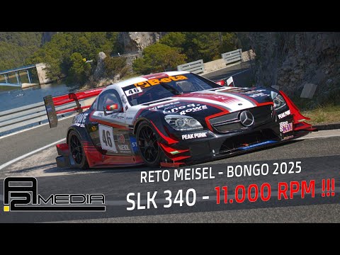 Reto Meisel - 11.000rpm SLK340 -  Bongo Hillclimb Monsters 2025 ●