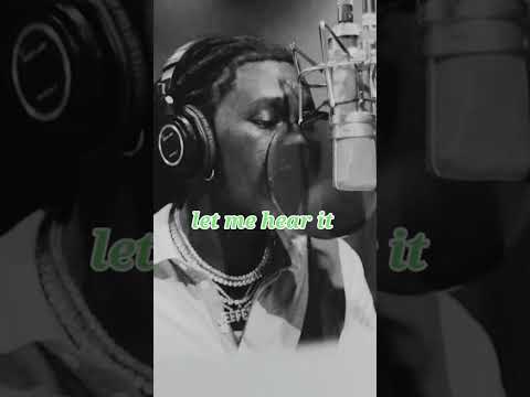 Young Thug getting annoyed by his audio engineer 😭 (Wyclef Jean Studio Session)