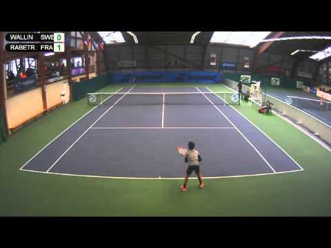 WALLIN (SWE) vs RABETRANO (FRA)- Open Super 12 Auray Tennis