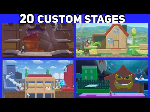 20 MORE high-effort custom stages for YOU by me! - Smash Ultimate