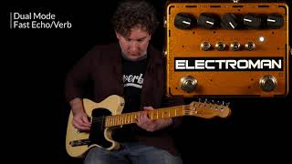 Video thumbnail for SolidGoldFX Electroman MKII Delay Preview by ProGuitarShopDemos