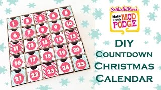 DIY Kids Countdown to Christmas Calendar