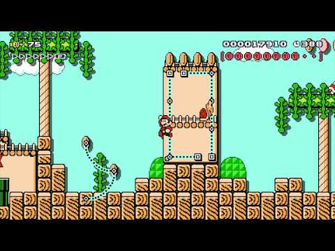SMB [5-1] Desert Village! ⚡️ by [CH] Enzo ⚡️ SUPER MARIO MAKER Raw GAMEPLAY