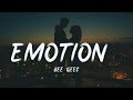 Bee Gees Emotion Lyric