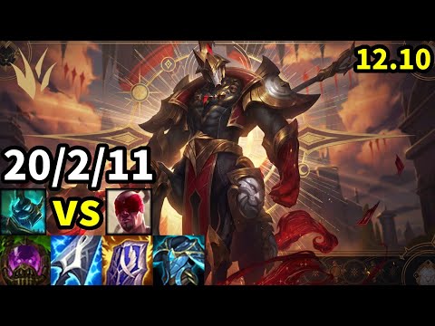 Hecarim Jungle vs Lee Sin - KR Master | Patch 12.10