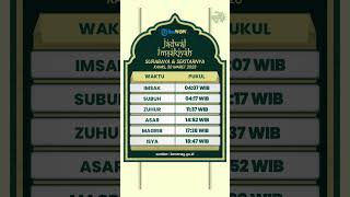 Jadwal Salat dan Imsakiyah Kamis 30 Maret 2023 untuk Wilayah Surabaya dan Sekitarnya