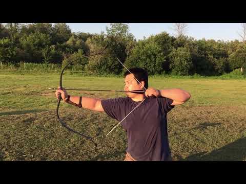 Heavy Korean Warbow 130lb for Military Archery
