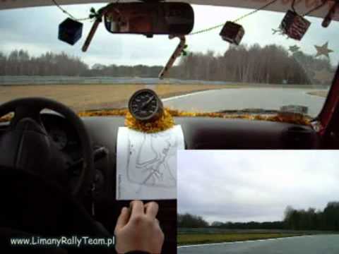 SuperOes Wigilijny, Limany Rally Team, Tor Poznań 17 12 2011, 2 przejazd,