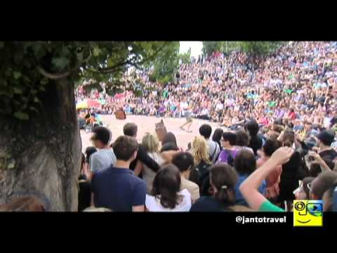 Public Karaoke en Mauerpark - Berlin