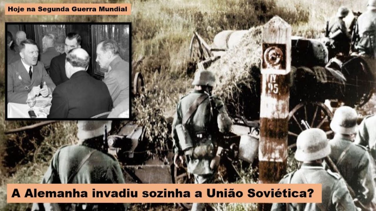A Alemanha invadiu sozinha a União Soviética?