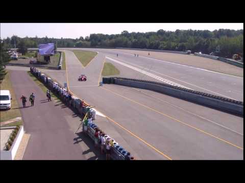 Veronika Cichá - vjezd do depa - závod BOSS GP v Brně