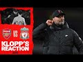 Jürgen Klopp reacts to Reds victory at the Emirates | Arsenal 0-2 Liverpool