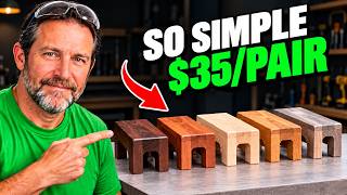 $3 in Scrap 2x6, $35 at the Market — These Little Risers Sell in PAIRS