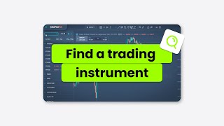How to Find a Trading Instrument - SimpleFX WebTrader Tutorial