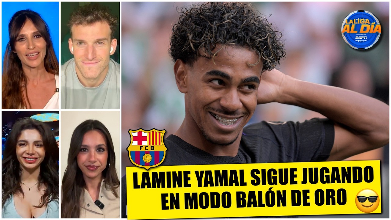 LAMINE YAMAL es MEJOR FUTBOLISTA del PLANETA con BARCELONA y lo sigue demostrando | La Liga al Día