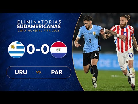 URUGUAY vs. PARAGUAY [0-0] | RESUMEN | ELIMINATORIAS SUDAMERICANAS | FECHA 7