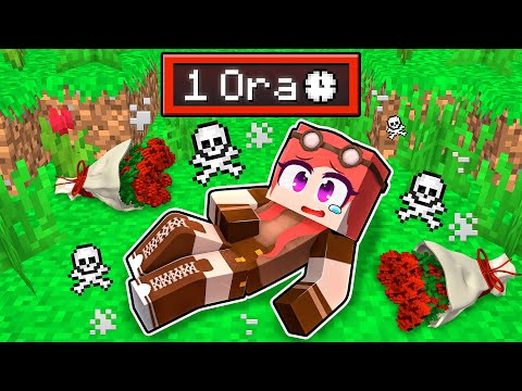PHERE HA SOLO 1 ORA DI VITA SU MINECRAFT!