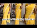 PalluEasy Way To Wear Georgette Saree In Just 5 Minutes How To Wear Georgette Saree Perfectly