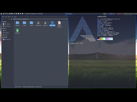 ArcoLinux : 1244 how to build ArcoLinuxB Bspwm bare