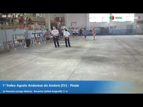 1° Trofeo Agosto Andorese 2016 - Premiazione