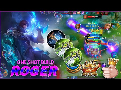 ROGER BEST BUILD 2023 | ROGER BUILD | MOBILE LEGENDS✓ | MLBB