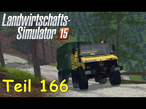 Let's Play LS15 Forstwirtschaft Teil 166 - LS LENKRAD [The Alps] | Liongamer1