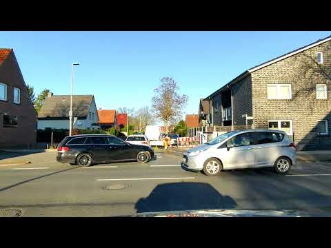 Fahrt durch Delmenhorst, Lessingstraße