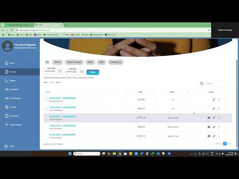 EasyAs Provider Invoicing