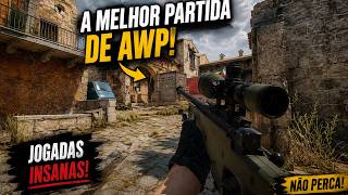 A MELHOR PARTIDA DE AWP NO CS2! JOGADAS INSANAS 😱