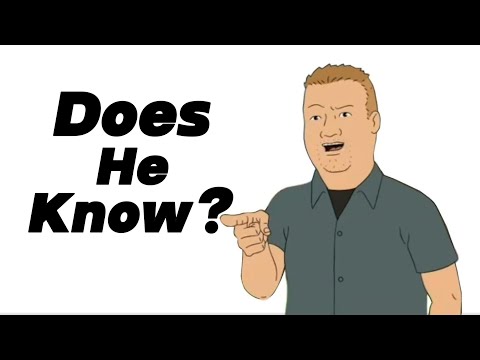 Does Bobby know about John Redcorn?  (King of the Hill)