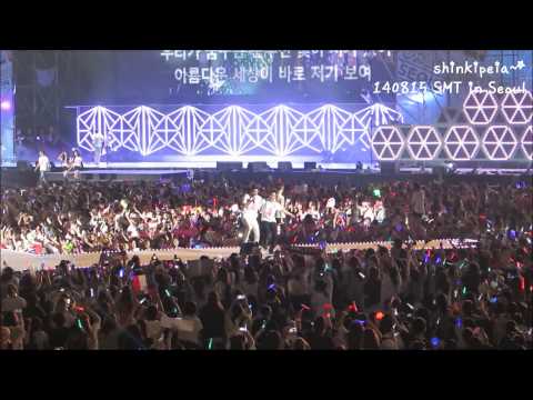 140815 SMT in Seoul - Ending Song 'Light' (Yunho Focus)