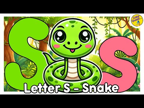 The BEST Letter S Song 🐍 Learn the Letter S with Rabbit 🎵 Fun Alphabet Song for Kids 🎶 ABC Learning