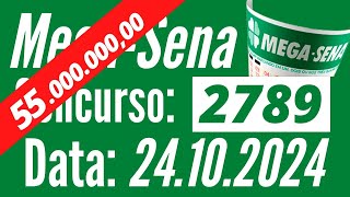 Mega Sena de hoje, Mega-Sena de 24/10, Resultado MEGA-SENA,